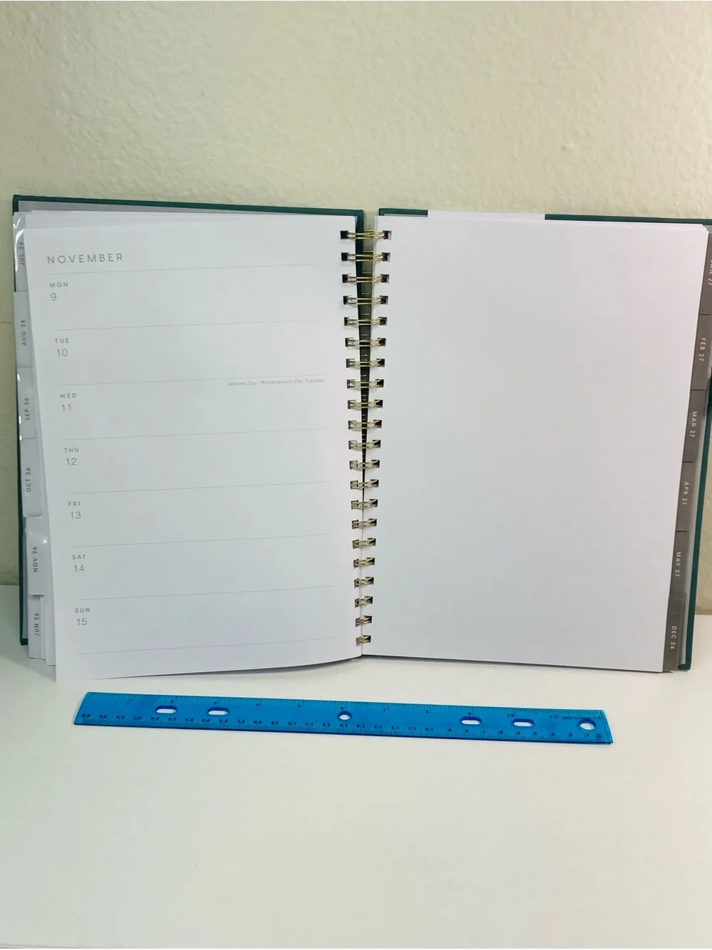 NWT 18 Months Jan 2026 - July 2027 School Year Planner Hardcover Spiral Notebook